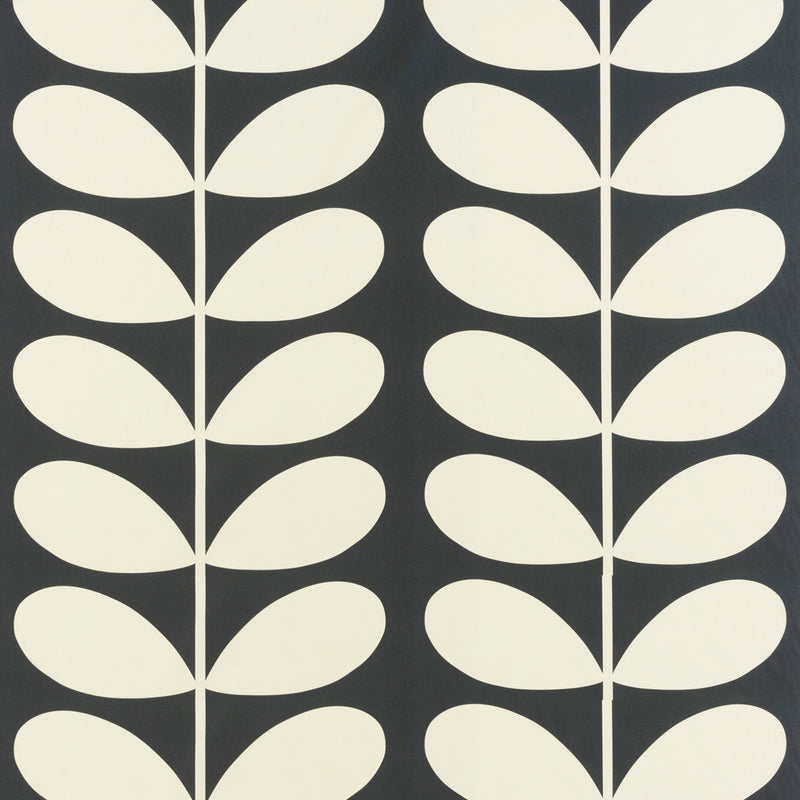Orla Kiely Giant Stem Grey fabric
