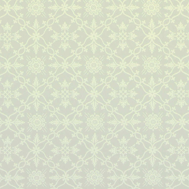 Augustus Pugin Crown Brocade Ivory fabric from Loome Fabrics