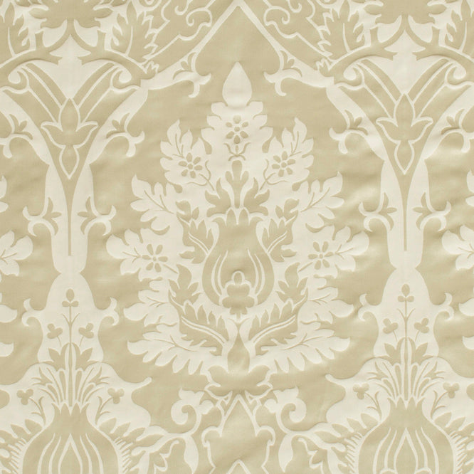 Victoriana Bramfield Damask Ivory fabric from Loome Fabrics