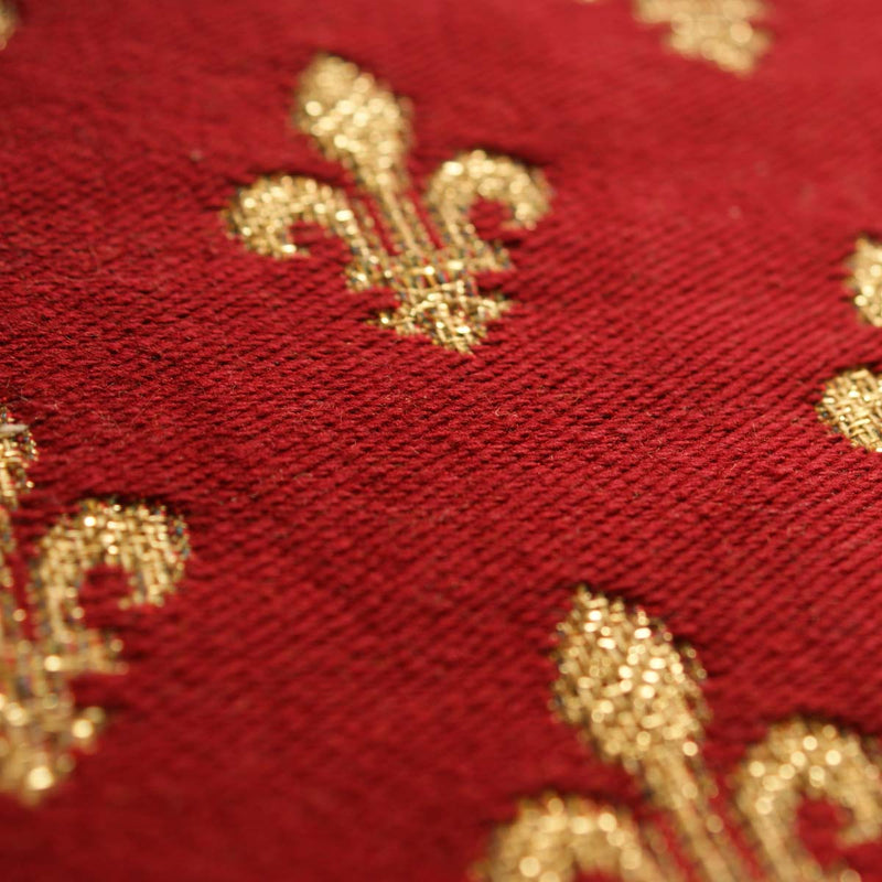 Guinevere Medieval Fleur de Lys Rouge