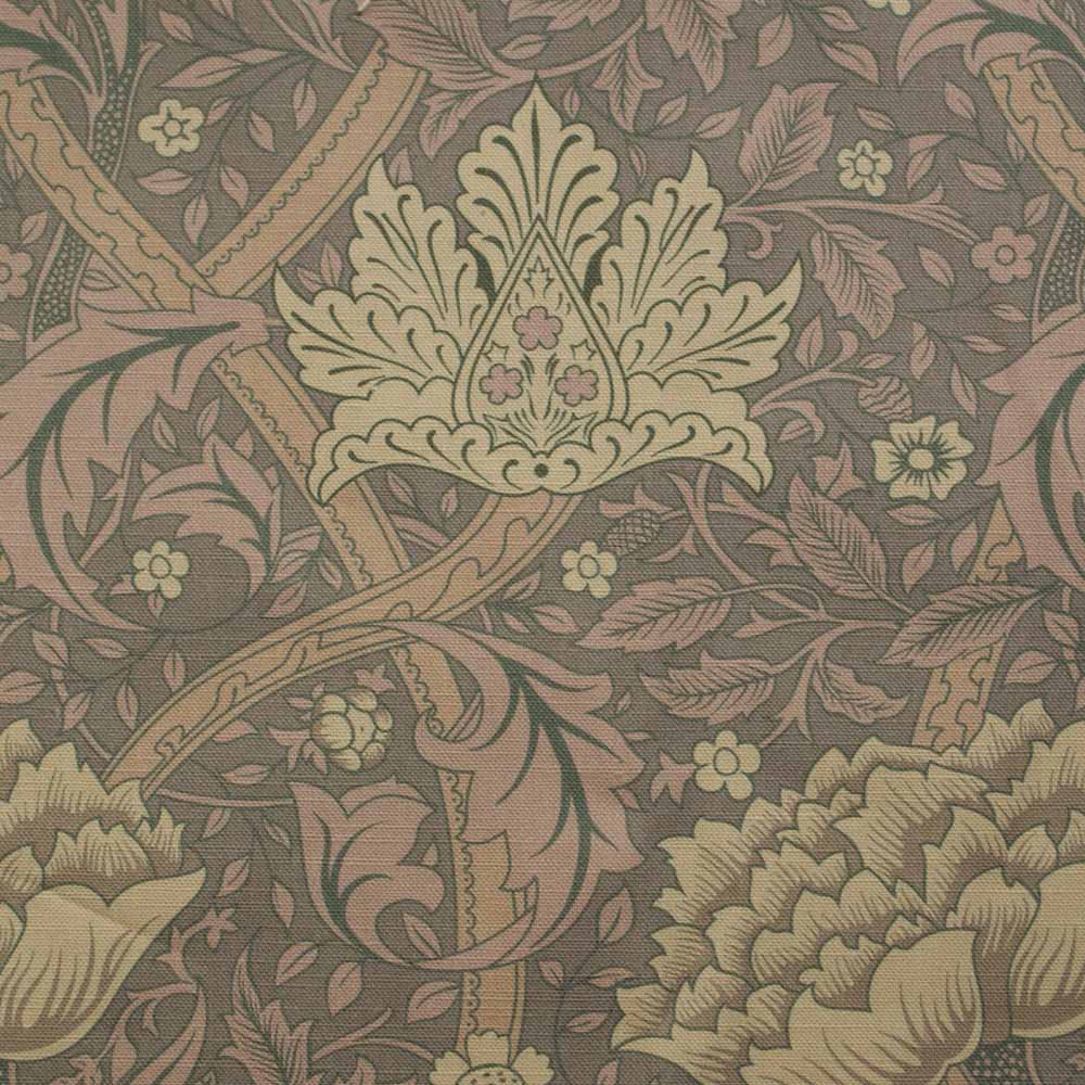 William Morris Designs Windrush Mauve and Cream Print