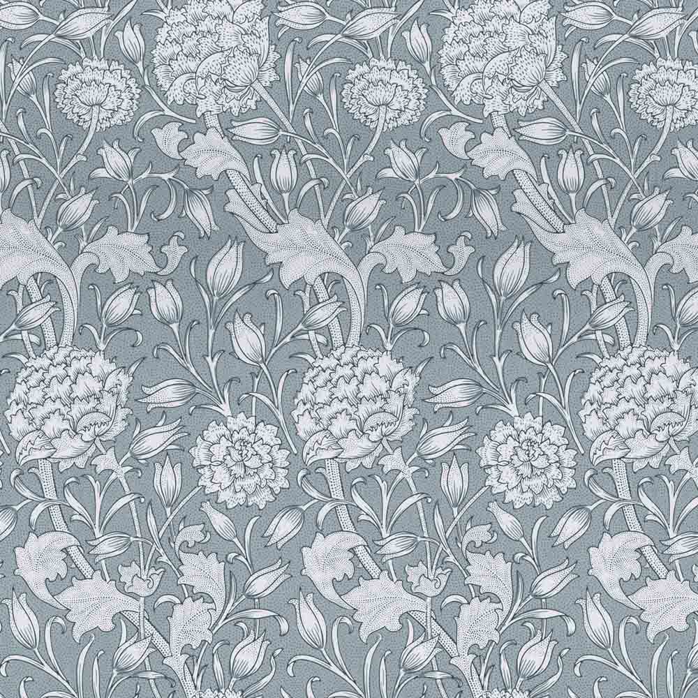 William Morris Designs Wild Tulips Dusty Blue Print (limited sale price stock)
