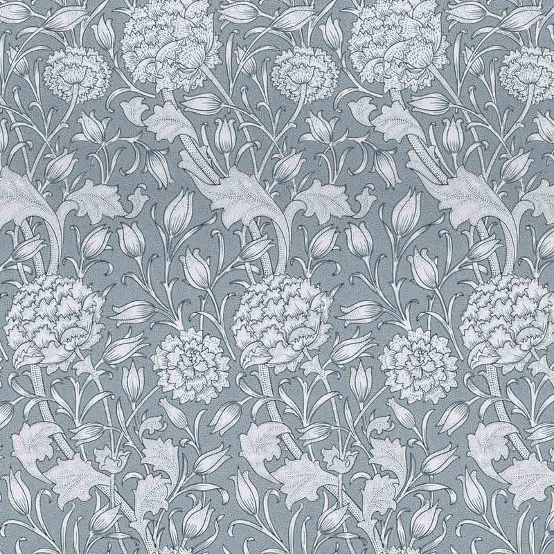 William Morris Designs Wild Tulips Dusty Blue Print (limited sale price stock)