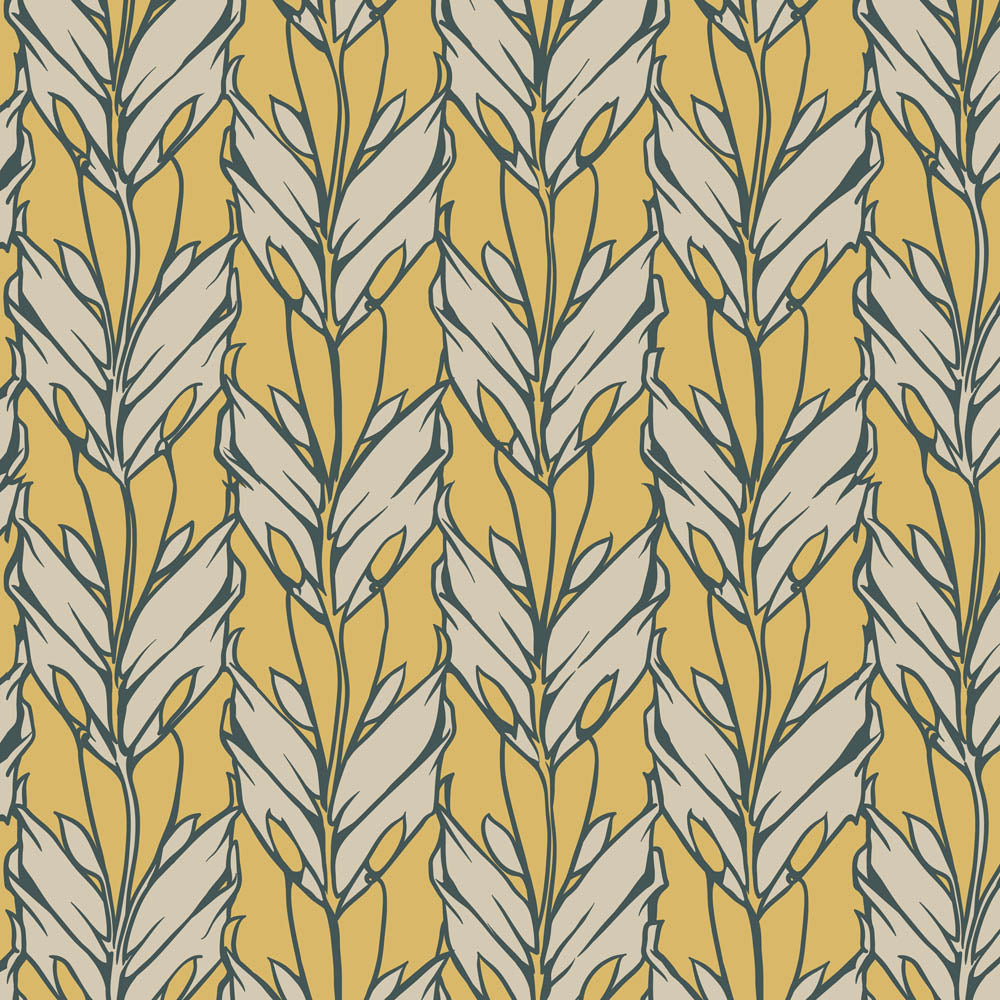 Archibald Knox Designs Arroo (Corn) Print