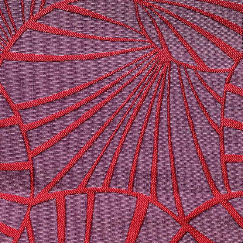 Mikado Lily Pad Weave Rouge
