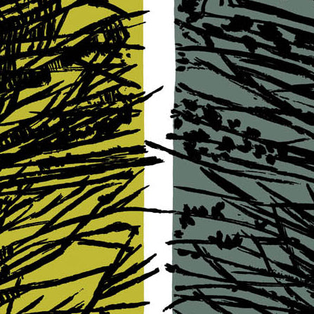 Lucienne Day Larch Lime Sage