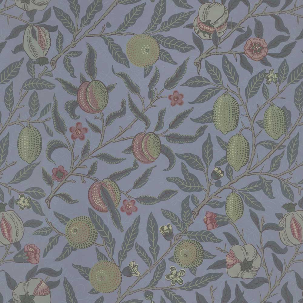 Trellis - a classic William Morris design printed on satin cotton