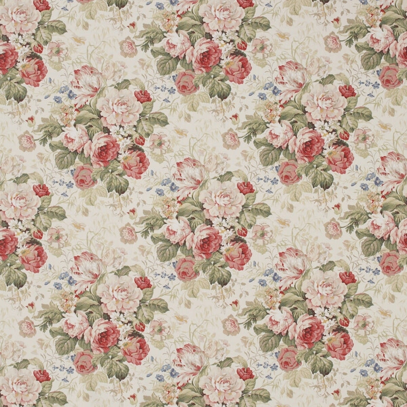 floral linen curtain fabric