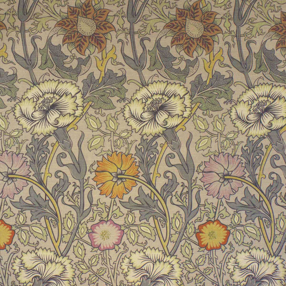 william morris pink and rose fabric