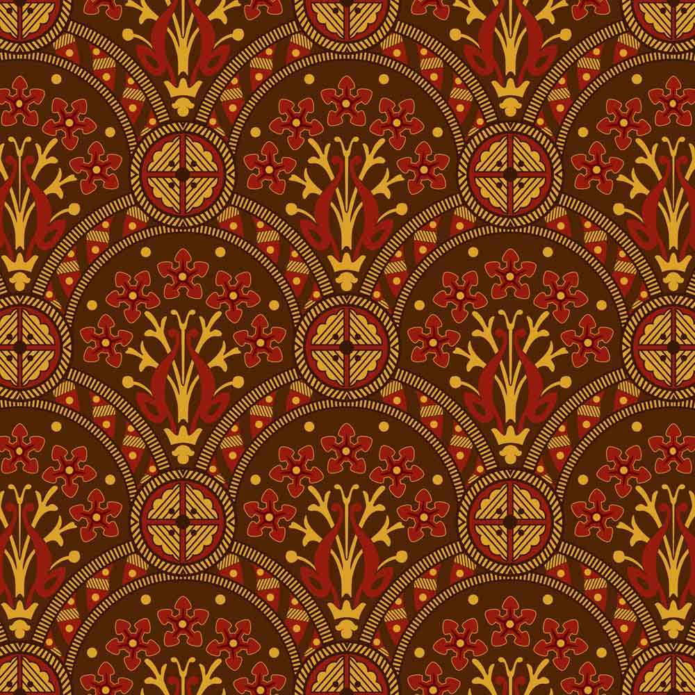 Arts and Crafts Christopher Dresser, Geometric Design Print (limited sale price stock)