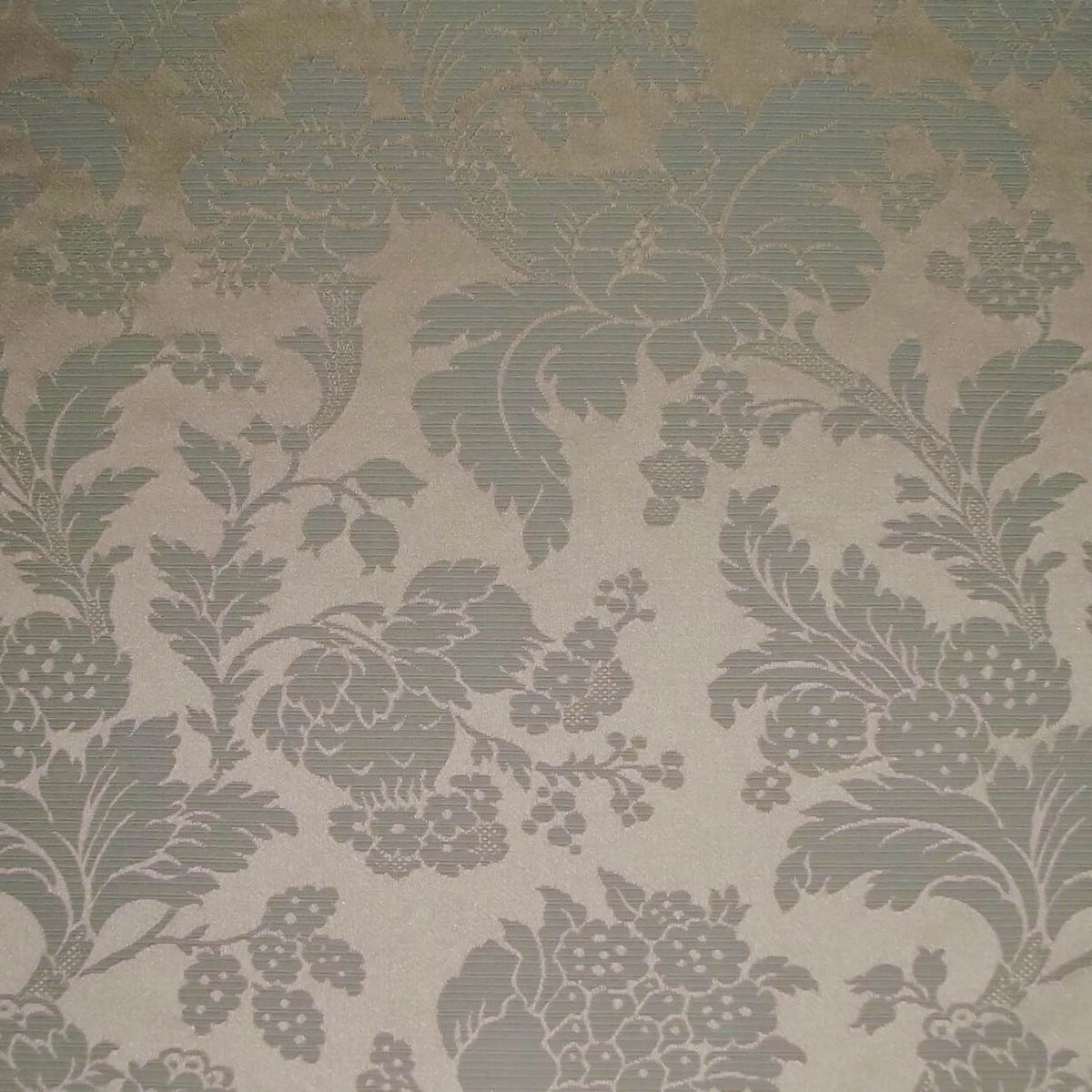 Marlborough Damask Floral Pale Periwinkle