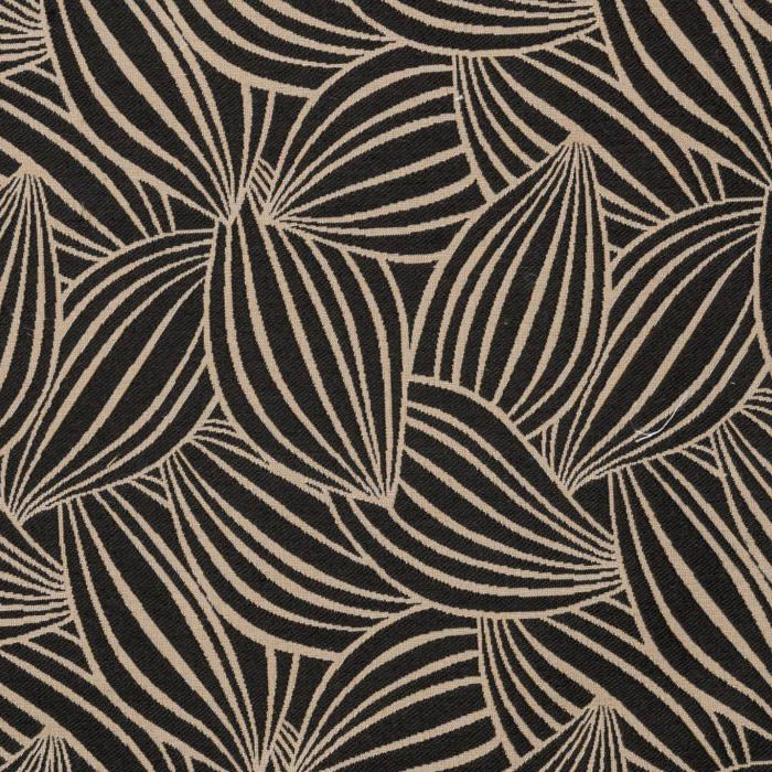 Deco Eclectic Deco Leaves Noir
