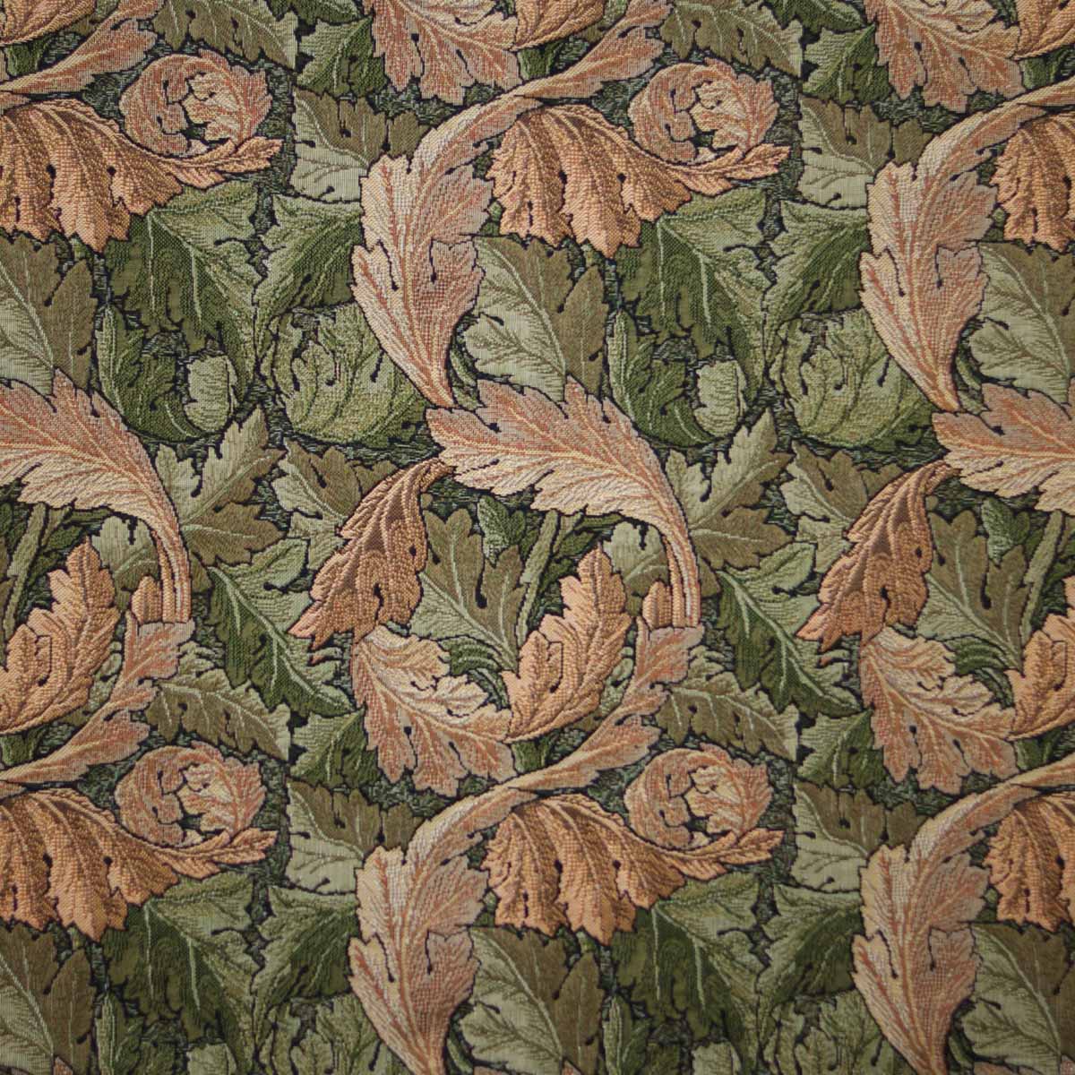 Acanthus - a classic William Morris design woven as a heavy jacquard tapestry upholstery fabric