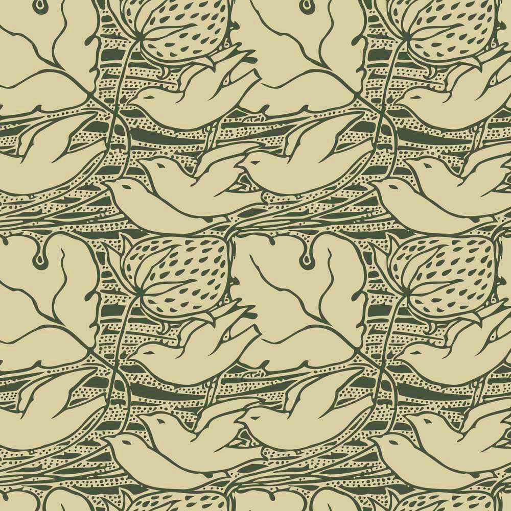 Charles Voysey Strawberry Fields Print (limited sale price stock)
