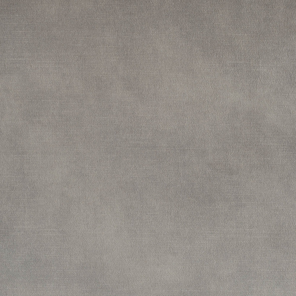 plain  pale grey Plain curtain and upholstery fabric - Amore Matt Velvet Pewter
