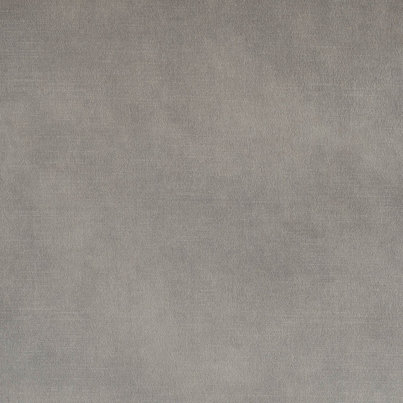 plain  pale grey Plain curtain and upholstery fabric - Amore Matt Velvet Pewter
