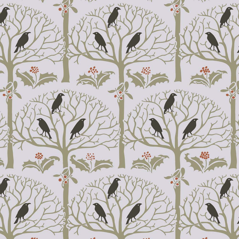 Charles Voysey Holly and Rook (limited sale price stock)