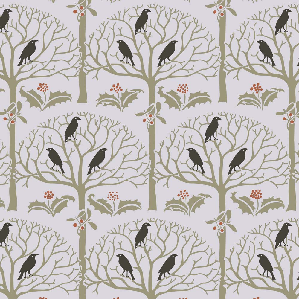 Charles Voysey Holly and Rook