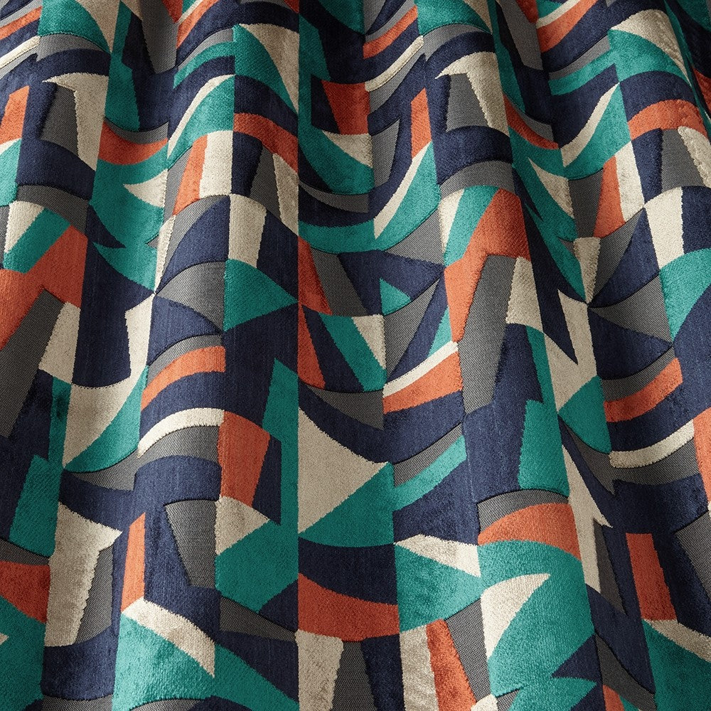 Contract Upholstery Geometrique Indigo Crib 5 FR