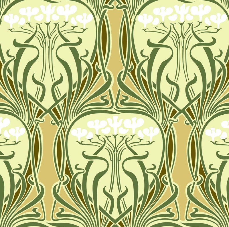 Rennie Beauclair Art Nouveau Fabric