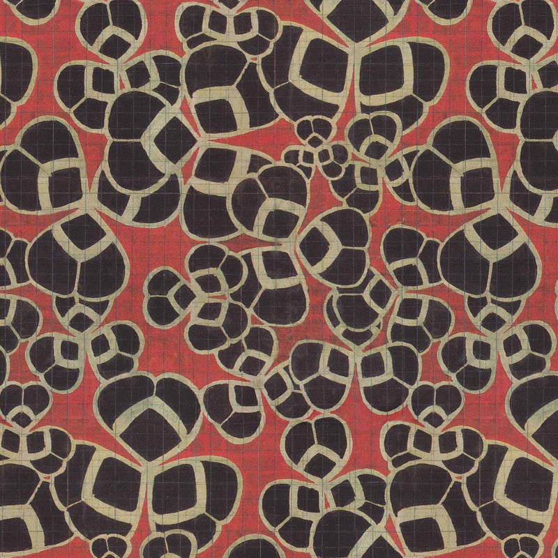 red art deco curtain upholstery fabric