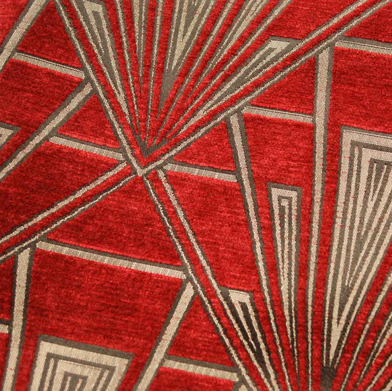 Deco Eclectic Geometric Chenille Lhote