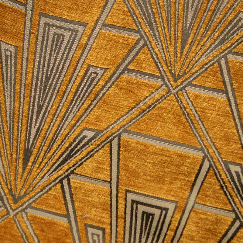 Deco Eclectic Geometric Chenille Doree