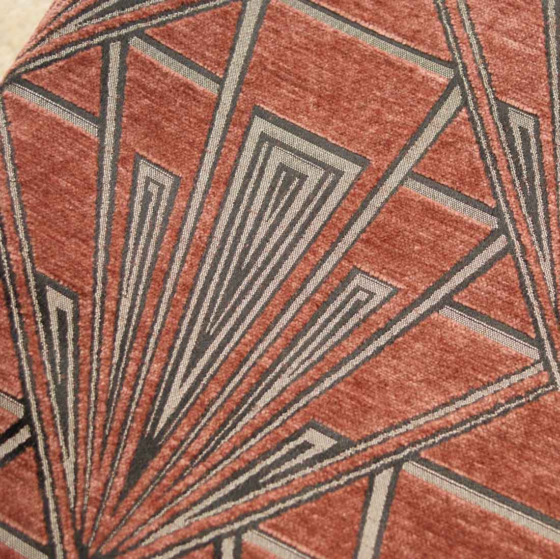 Deco Eclectic Geometric Chenille Subes