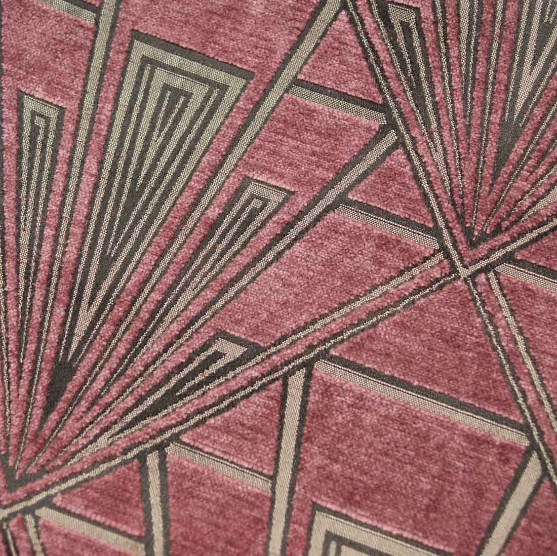 Deco Eclectic Geometric Chenille Poiret