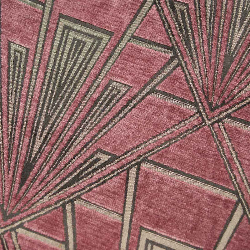 Deco Eclectic Geometric Chenille Poiret
