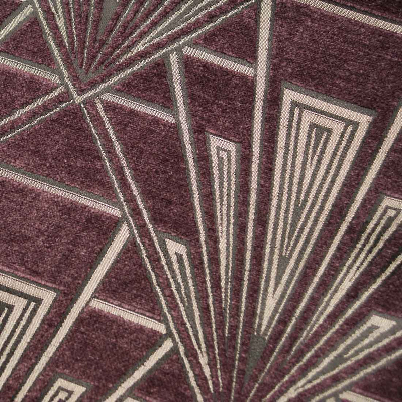Deco Eclectic Geometric Chenille Dalaunay