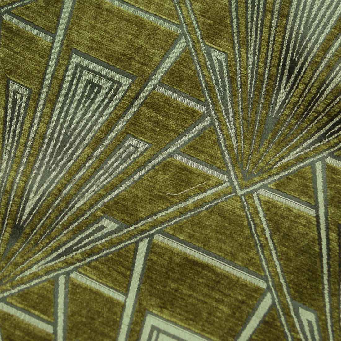 Deco Eclectic Geometric Chenille Luce