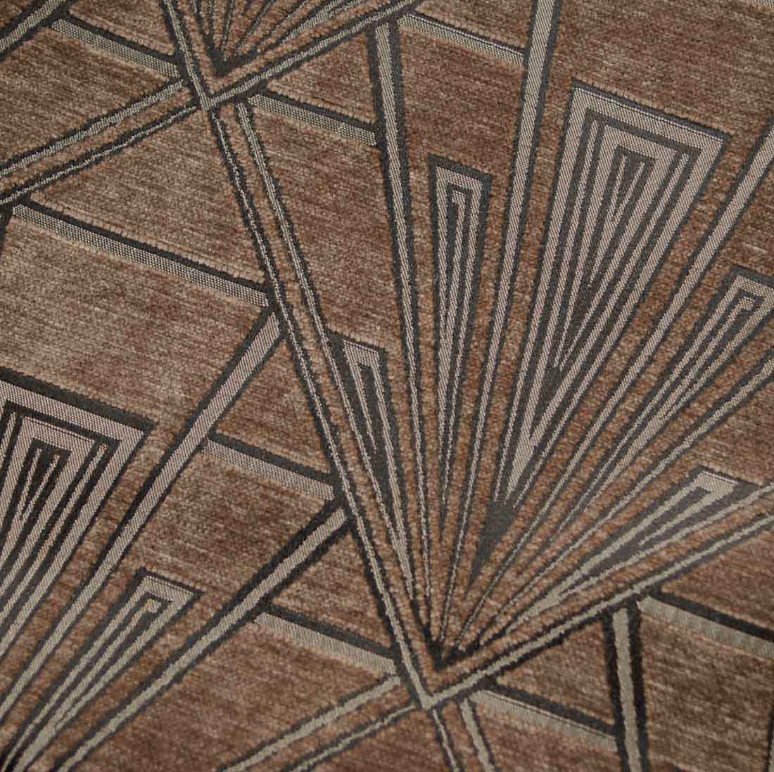 Deco Eclectic Geometric ChenilleHorta