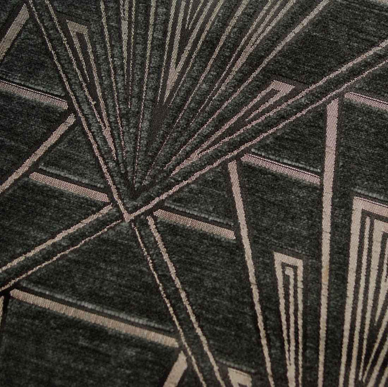 Deco Eclectic Geometric Chenille Ponti