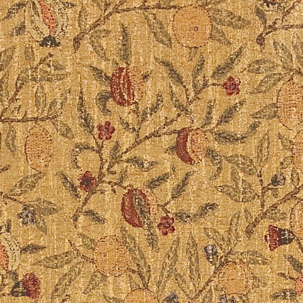 W Morris Tapestry and Chenille Fruit Heavy Chenille