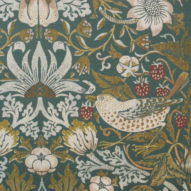 William Morris Designs Strawberry Thief Teal Print (limited sale price stock)
