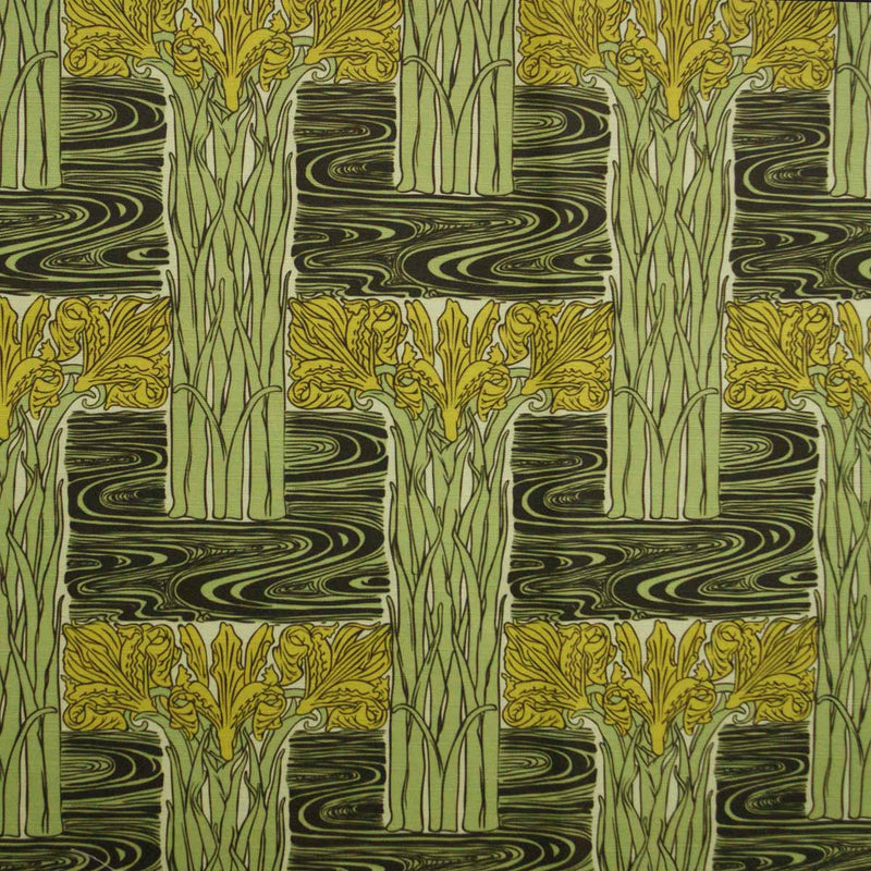 Art Nouveau M P Verneuil Yellow Flag