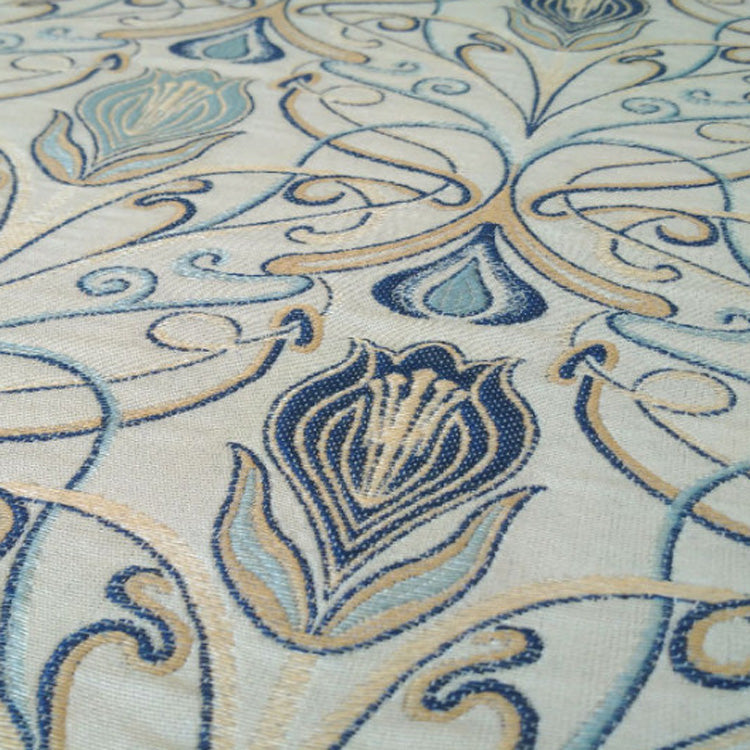 Art Nouveau Galle Bleu