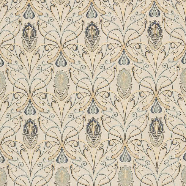 Art Nouveau Curtain Upholstery Fabric