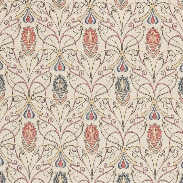 Art Nouveau Curtain Upholstery Fabric