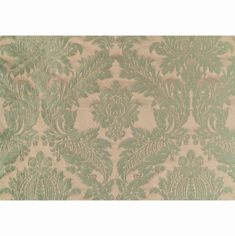 Raphael Damasks Classic Large Scale Duck Green