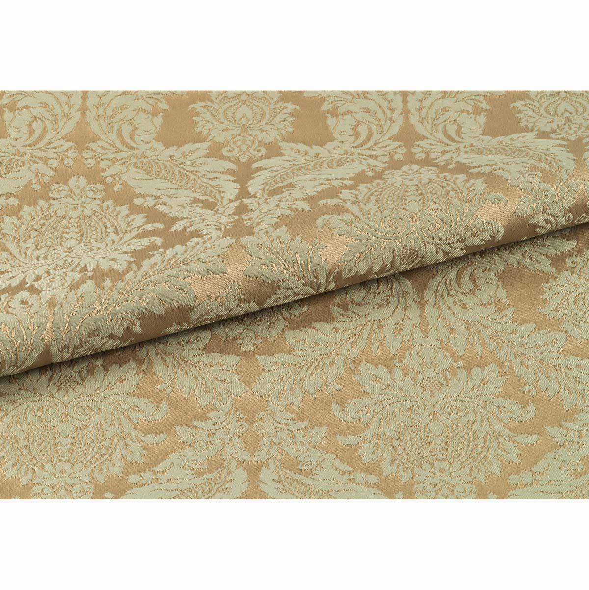 Raphael Damasks Classic Ogee Estate Green