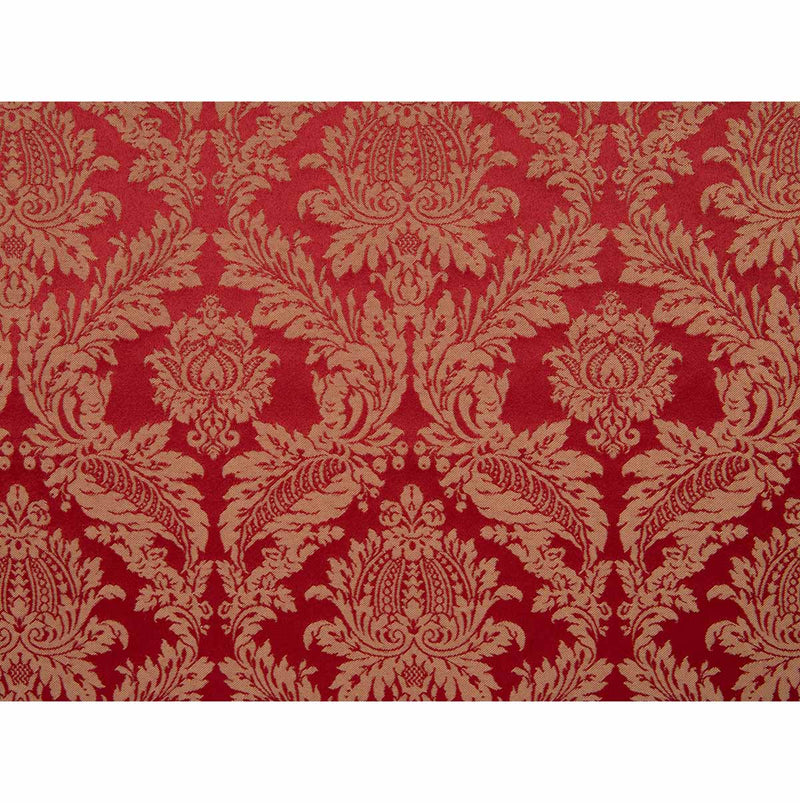 Raphael Damasks Classic Ogee Red and Gold