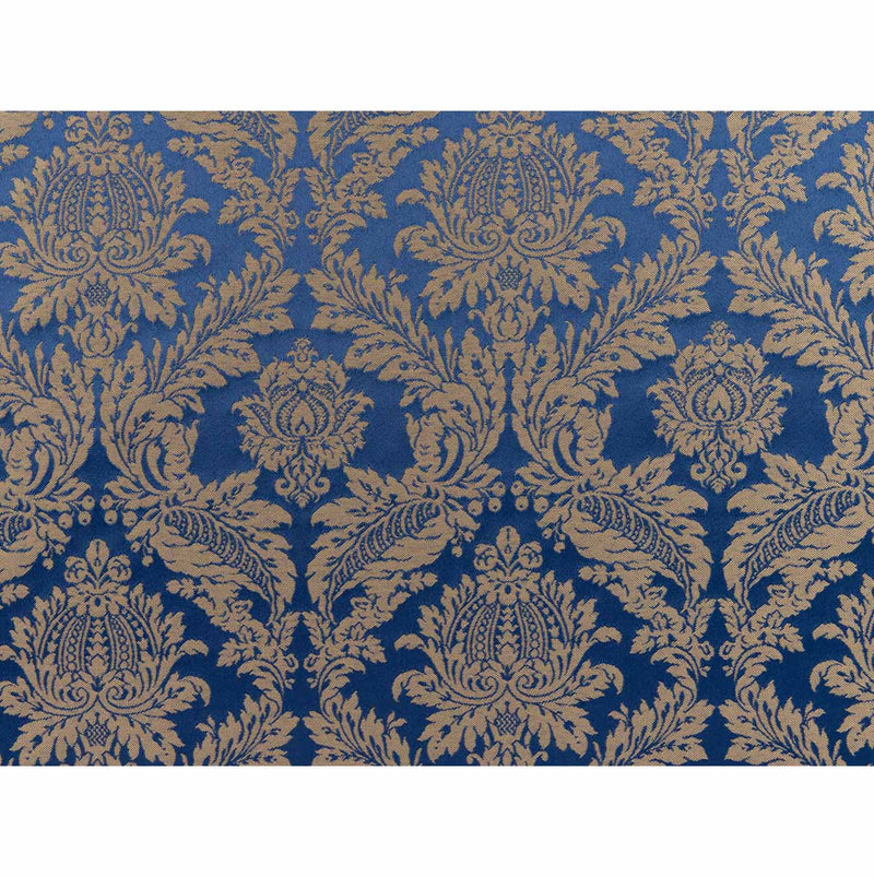 Raphael Damasks Classic Ogee Royal Blue