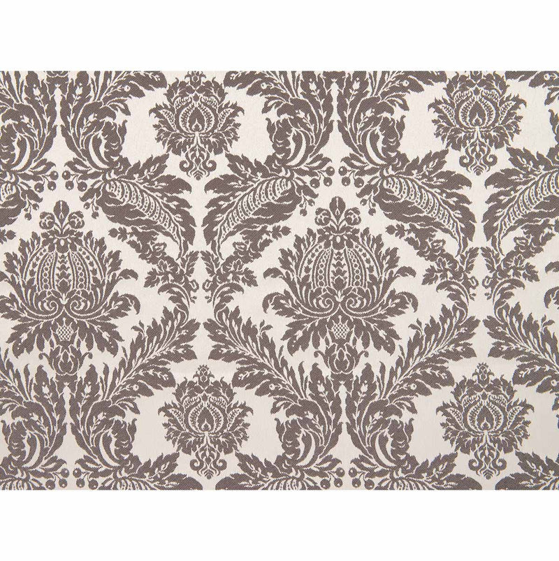 Raphael Damasks Classic Ogee Taupe and Cream