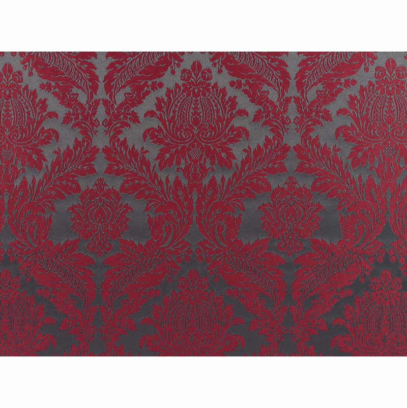 Raphael Damasks Classic Ogee Wine and Pewter