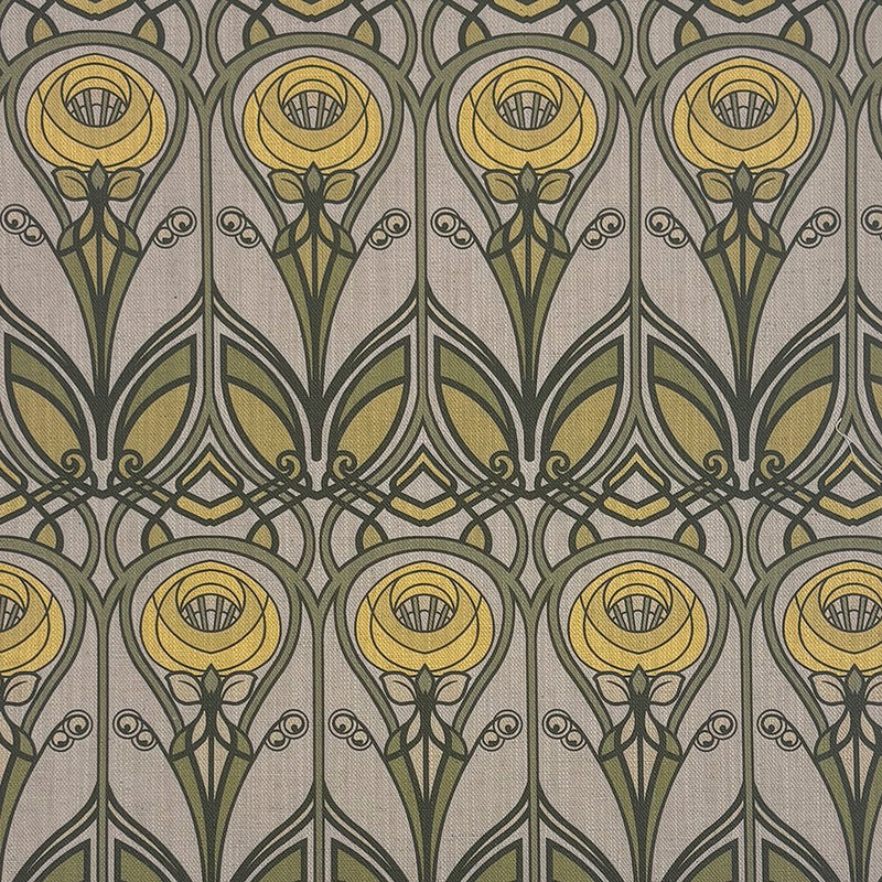 Charles Rennie Mackintosh Jacquard Roses Vintage