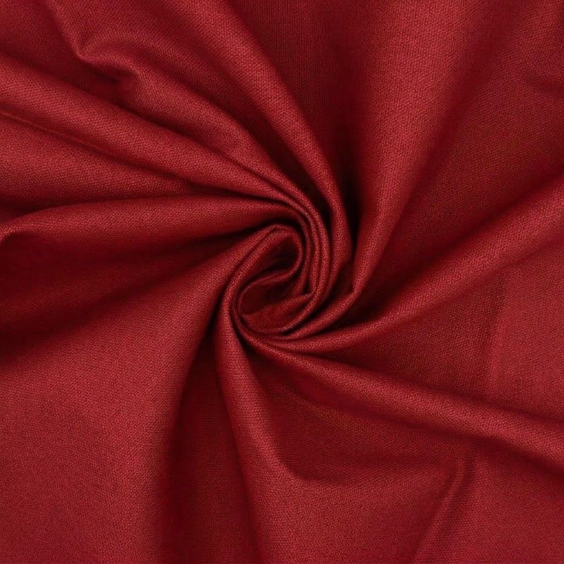 Hardwick Natural Plains - Stain Resistant Cotton Canvas Red
