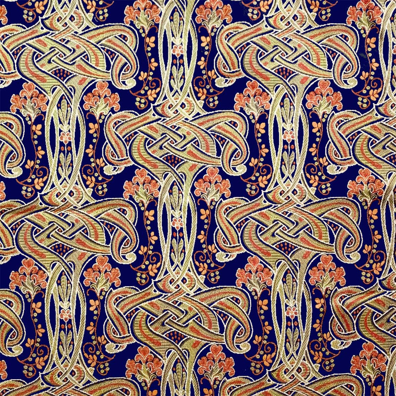 Celtic Knots Weave Navy