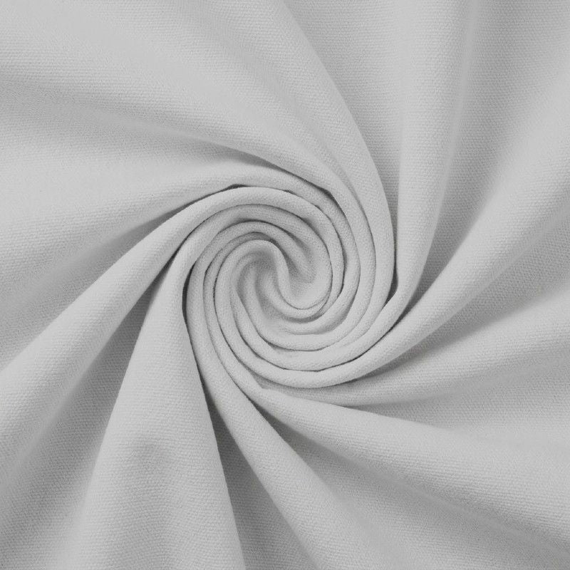 Hardwick Natural Plains - Stain Resistant Cotton Canvas White